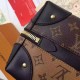 Replicas Louis Vuitton Bolso Triangle Softy Monogram Reverse Canvas M44130 Baratos Imitacion