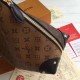 Replicas Louis Vuitton Bolso Triangle Softy Monogram Reverse Canvas M44130 Baratos Imitacion