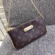 Replicas Louis Vuitton Milla Clutch MM Monogram Canvas M60094 Baratos Imitacion