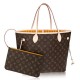 Replicas Louis Vuitton Neverfull MM Monogram Canvas M40997 Baratos Imitacion