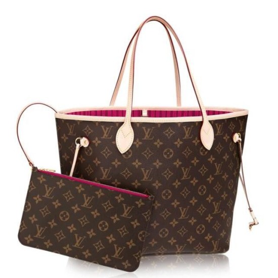 Replicas Louis Vuitton Neverfull MM Monogram Canvas M41178 Baratos Imitacion