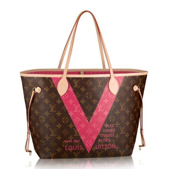 Replicas Louis Vuitton Neverfull MM Monogram V M41602 Baratos Imitacion