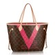 Replicas Louis Vuitton Neverfull MM Monogram V M41602 Baratos Imitacion