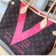 Replicas Louis Vuitton Neverfull MM Monogram V M41602 Baratos Imitacion