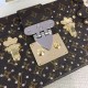 Replicas Louis Vuitton Petite Malle Studs Monogram Canvas M42527 Baratos Imitacion