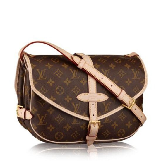 Replicas Louis Vuitton Saumur MM Monogram Canvas M40710 Baratos Imitacion