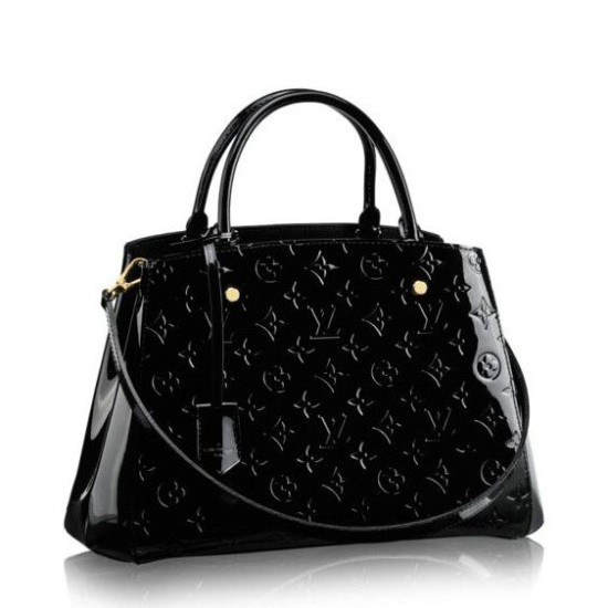 Replicas Louis Vuitton Bolsos Montaigne MM Monogram Vernis M50168 Baratos Imitacion