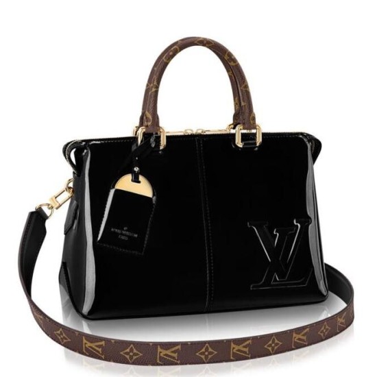 Replicas Louis Vuitton Bolsos Tote Miroir Monogram Patent Leather M54626 Baratos Imitacion