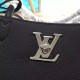 Replicas Louis Vuitton Negro Lockme Cabas M42291 Baratos Imitacion