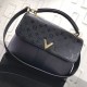 Replicas Louis Vuitton Negro Very One Handle Bolso M51989 Baratos Imitacion