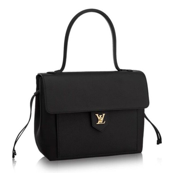 Replicas Louis Vuitton Noir Lockme PM M54008 Baratos Imitacion