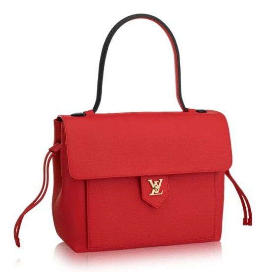 Replicas Louis Vuitton Rojo Lockme PM M54011 Baratos Imitacion