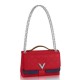 Replicas Louis Vuitton Very Chain Bolso Rojo Cuir Ecume Cuero M42901 Baratos Imitacion