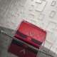 Replicas Louis Vuitton Very Chain Bolso Rojo Cuir Ecume Cuero M42901 Baratos Imitacion