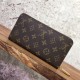 Replicas Louis Vuitton Cartera Zippy Monogram Flowers M62413 Baratos Imitacion