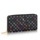 Replicas Louis Vuitton Cartera Zippy Monogram Multicolore M60243 Baratos Imitacion