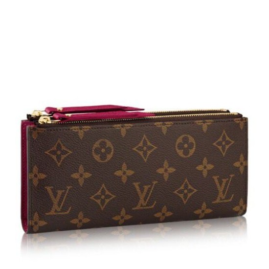 Replicas Louis Vuitton Adele Cartera Monogram Canvas M61269 Baratos Imitacion