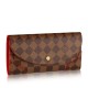 Replicas Louis Vuitton Caïssa Cartera Damier Ebene N61221 Baratos Imitacion