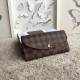 Replicas Louis Vuitton Caïssa Cartera Damier Ebene N61221 Baratos Imitacion