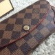 Replicas Louis Vuitton Caïssa Cartera Damier Ebene N61221 Baratos Imitacion