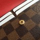 Replicas Louis Vuitton Caïssa Cartera Damier Ebene N61221 Baratos Imitacion