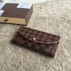 Replicas Louis Vuitton Caïssa Cartera Damier Ebene N61227 Baratos Imitacion