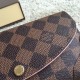 Replicas Louis Vuitton Caïssa Cartera Damier Ebene N61227 Baratos Imitacion