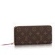 Replicas Louis Vuitton Clemence Cartera Monogram Canvas M60742 Baratos Imitacion