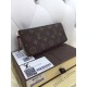 Replicas Louis Vuitton Clemence Cartera Monogram Canvas M60742 Baratos Imitacion