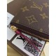 Replicas Louis Vuitton Clemence Cartera Monogram Canvas M60742 Baratos Imitacion