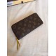 Replicas Louis Vuitton Clemence Cartera Monogram Canvas M60744 Baratos Imitacion