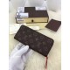 Replicas Louis Vuitton Clemence Cartera Monogram Canvas M60859 Baratos Imitacion