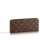 Replicas Louis Vuitton Clemence Cartera Monogram Canvas M61298 Baratos Imitacion