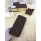 Replicas Louis Vuitton Clemence Cartera Monogram Canvas M61298 Baratos Imitacion