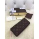 Replicas Louis Vuitton Clemence Cartera Monogram Canvas M61298 Baratos Imitacion