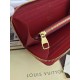 Replicas Louis Vuitton Clemence Cartera Monogram Empreinte M60169 Baratos Imitacion