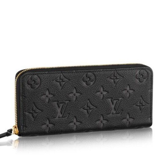 Replicas Louis Vuitton Clemence Cartera Monogram Empreinte M60171 Baratos Imitacion