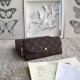 Replicas Louis Vuitton Emilie Cartera Monogram Canvas M60698 Baratos Imitacion