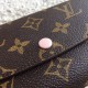 Replicas Louis Vuitton Emilie Cartera Monogram Canvas M61289 Baratos Imitacion