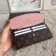 Replicas Louis Vuitton Emilie Cartera Monogram Canvas M61289 Baratos Imitacion