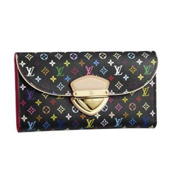 Replicas Louis Vuitton Eugénie Cartera Monogram Multicolore M93738 Baratos Imitacion