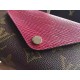 Replicas Louis Vuitton Marie Lou Compact Cartera Monogram Canvas M60494 Baratos Imitacion