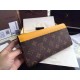 Replicas Louis Vuitton Marie-Lou Long Cartera Monogram Canvas M60433 Baratos Imitacion