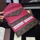 Replicas Louis Vuitton Marie-Lou Long Cartera Monogram Canvas M60498 Baratos Imitacion