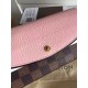 Replicas Louis Vuitton Normandy Cartera Damier Ebene N61262 Baratos Imitacion