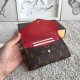 Replicas Louis Vuitton Pallas Compact Cartera Monogram Canvas M60140 Baratos Imitacion