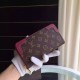 Replicas Louis Vuitton Retiro Zippy Cartera Monogram M61189 Baratos Imitacion