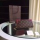 Replicas Louis Vuitton Retiro Zippy Cartera Monogram M61189 Baratos Imitacion