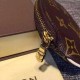 Replicas Louis Vuitton Round Coin Bolso Monogram Canvas M61926 Baratos Imitacion