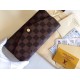 Replicas Louis Vuitton Sarah Cartera Damier Ebene N63209 Baratos Imitacion